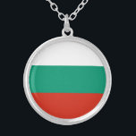 Collier Patriotic Bulgarian<br><div class="desc">The national flag of Bulgaria.</div>