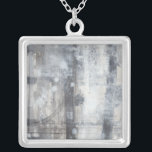 Collier Peinture gris contemporaine<br><div class="desc">Ce tableau gris contemporain est l'oeuvre de Jennifer Goldberger. Un gris épais est accroché à la pièce comme un épais brouillard. Achetez une copie de cette impression dès aujourd'hui !</div>