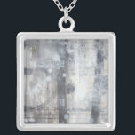 Collier Peinture gris contemporaine<br><div class="desc">Ce tableau gris contemporain est l'oeuvre de Jennifer Goldberger. Un gris épais est accroché à la pièce comme un épais brouillard. Achetez une copie de cette impression dès aujourd'hui !</div>