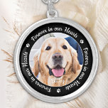 Collier Photo personnalisée de animal de compagnie Mémoria<br><div class="desc">Honore ton meilleur ami avec un collier photo mémorial personnalisé. Cette tenue de collier de souvenirs uniques pour animaux de compagnie est le cadeau idéal pour vous, votre famille ou vos amis pour rendre hommage à votre être aimé. Nous espérons que votre collier de casier mémorial de chien vous apportera...</div>