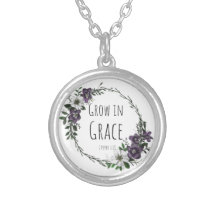 Collier plaqué argent Grow in Grace