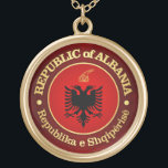 Collier Plaqué Or Albanie (e)<br><div class="desc">République d'Albanie</div>