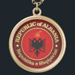 Collier Plaqué Or Albanie (e)<br><div class="desc">République d'Albanie</div>