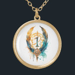 Collier Plaqué Or *~*Artsy RUNE AP87 VIKING Nordic Inspiré Ancien<br><div class="desc">(Recherchez AP87 pour des objets Viking ou AP40 pour des objets similaires ) - NECKLACE. L'image est grande, alors n'hésitez pas à TRANSFÉRER vers n'importe quel produit ZAZZLE que vous choisissez. BIJOUX AVEC INTENTION (R) - créez votre propre intention. Utilisez cet art cool créatif artistique moderne mais vintage belle âme...</div>