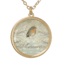 AUTOMNE ROBIN Branches automnales