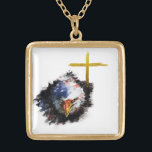 Collier Plaqué Or *~* Christian AP16 Eagle Cross Patriot USA Drapeau<br><div class="desc">(Rechercher AP16 pour des éléments de thème similaires) N'hésitez pas à transférer. BIJOUX AVEC INTENTION (R) - Bijoux Énergétiquement Améliorés ((((((((((((copier coller ce lien pour ma collection patriote USA https://bit.ly/3QsVQy0 )))))))))))))))) Vous pouvez modifier, déplacer redimensionner les différents éléments de ce design. Allez à Personnalisation - > et trouvez le bouton...</div>