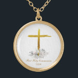 Collier Plaqué Or *~* Communion florale AP35 Confirmation chrétienne<br><div class="desc">( ID de recherche AP35 pour des designs similaires et AP40 )) Bouquet floral de fleurs à la base d'une plaine rustique Croix de Jésus-Christ. Retirez, redimensionnez et modifiez les éléments que vous voulez et pouvez. Convertissez la conception pour n'importe quel bon objectif de vibe que vous voulez. Transférez-le à...</div>