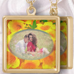 Collier Plaqué Or Copa de Oro<br><div class="desc">Peinture Collection "Copa de Oro" Ajoutez une image préférée et tenez-la près de votre coeur avec ce magnifique collier sur mesure. Créez l'accessoire parfait ou un cadeau chaleureux. Le collier arrive dans un sac spécial en feutre noir idéal pour le don. Cliquez sur le bouton "Personnaliser" pour plus d'options de...</div>