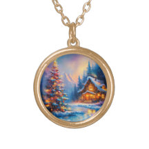 Dreamsical Whimsical Mountain Cabine de Noël
