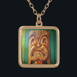 Collier Plaqué Or Fun Retro Hawaiian Bois Carturage Tiki Visage Phot<br><div class="desc">Qui peut résister à un visage comme celui-ci ? Rocher ce style insulaire chaque fois que vous portez ce collier de charme photo en tiki en bois hawaïen mignon, amusant, féroce et rétro. Ce collier se présente en petites, moyennes et grandes tailles, ainsi qu'en forme de carré et de cercle....</div>
