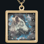 Collier Plaqué Or *~* Loup gris Totem Blue Boho Shaman Carré<br><div class="desc">BIJOUX AVEC INTENTION (R) - CARRÉ de collier à bijoux rehaussé d'énergie et plaqués d'or jaune. * CARRÉ GOLD plaqué Boho Bohemian Native American Tribal Shaman GOLD PLATED CARRÉ NECKLACE Artistique et abstrait Totem Wolf. En tant que guérisseur de l'énergie spirituelle à distance professionnelle depuis 2001, j'ai appris, développé et...</div>