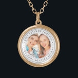 Collier Plaqué Or Meilleurs Amis Pour Toujours BFF Simple Photo Mode<br><div class="desc">Ce design simple et classique est composé de typographie serif et d'ajouter une photo personnalisée. "Best Friends Forever" tourne autour de la photo de vos amis</div>