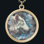Collier Plaqué Or *~* Ronde de chaman de chaman bleu de totem de lou<br><div class="desc">BIJOUX AVEC INTENTION (R) - Collier de bijoux rehaussé d'énergie rond et plaqués d'or jaune. * Sol d'or rond plaqué Boho Bohemian Native American Tribal Shaman GOLD PLATED ROUND NECKLACE Totem Artistique et abstrait Wolf. En tant que guérisseur de l'énergie spirituelle à distance professionnelle depuis 2001, j'ai appris, développé et...</div>