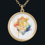 Collier Plaqué Or *~*RUNE AP87 VIKING Nordic Inspire Rainbow Ancient<br><div class="desc">(Recherchez AP87 pour des objets Viking ou AP40 pour des objets similaires ) - NECKLACE. L'image est grande, alors n'hésitez pas à TRANSFÉRER vers n'importe quel produit ZAZZLE que vous choisissez. BIJOUX AVEC INTENTION (R) - créez votre propre intention. Utilisez cette artiste artistique créative moderne mais vintage belle âme qui...</div>