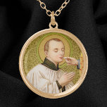 Collier Plaqué Or St. Stanislaus Kostka (SNV 25)<br><div class="desc">Si les jeunes maltraités ont besoin d'un défenseur céleste, ils n'ont pas besoin de regarder plus loin que St. Stanislaus Kostka. À ne pas confondre avec son homonyme Saint Stanislaus Szczepanowsky de Cracovie (1030-1079), St. Stanislaus Kostka (1550-1568) était un jeune noble polonais qui a été brutalisé à son pensionnat jésuite...</div>