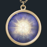 Collier Plaqué Or *~* Totem d'or Géométrie sacrée Rayons lumineux oe<br><div class="desc">Plaqué or - BIJOUX AVEC INTENTION (R) - Bijoux Énergétiquement Amélioré. Géométrie sacrée Triangle Mandala & 3ème Oeil plus poutres de lumière et d'énergie. En tant que guérisseur spirituel de l'énergie à distance professionnelle depuis 2001, j'ai appris, développé et utilisé la puissance de l'intention de guérison de l'énergie. Tout mon...</div>