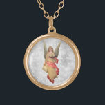 Collier Plaqué Or *~* Vintage AP40 Classic Angels Scroll Book<br><div class="desc">(ID de recherche AP40 pour des designs similaires) Transfert vers d'autres produits si vous le souhaitez. Vintage ROUND Gold design avec l'art classique sucré d'une jeune femme ANGEL tenir un SCROLL et un LIVRE. * Énergétiquement Amélioré Romantique Vintage rétro Antique fausse Parties scintillant diamant Arrière - plan. Un ange avec...</div>