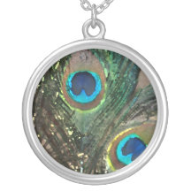 Plume abstraite de paon de roche