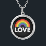 Collier Pride L'amour est amour L'égalité gay Rainbow LGBT<br><div class="desc">Pride L'amour est amour L'égalité gay Rainbow LGBTQ</div>