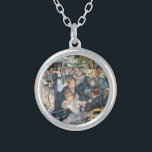 Collier Renoir Moulin Danse Galette Party<br><div class="desc">Bal du moulin de la Galette est une peinture de 1876 de l'artiste français Pierre-Auguste Renoir. Il présente un dimanche après-midi au Moulin de la Galette à Montmartre, à Paris, où des Parisiens du XIXe siècle habillés pour aller danser, boire et manger des galettes. Il s'agit d'une célèbre peinture impressionniste...</div>