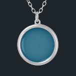 Collier Saphir bleu (couleur solide)<br><div class="desc">Saphir bleu (couleur solide)</div>