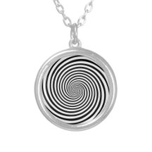 Collier spiral hypnotique