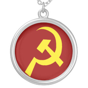 Collier Symbole de faucille de marteau de l'URSS