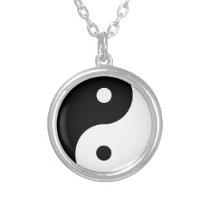 Collier symbole du yin yang