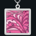 Collier Tableau Abstrait à panneau rose<br><div class="desc">Impression dalienne,  cette peinture rose abstraite de Tina Kafantaris présente des lignes tordues et fondues segmentées en trois panneaux. Une impression surréaliste et dynamique qui se rapprocherait d'un grand nombre de produits. Commandez aujourd'hui !</div>