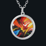 Collier Tableau Abstrait de Serdar Hizli<br><div class="desc">Peinture Abstraite contemporaine de Serdar Hizli</div>