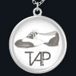 Collier Tap Chaussure Tapper Danse Enseignant Danser Tapda<br><div class="desc">Illustration originale d'une chaussure de danse de robinet de style oxford noir et blanc. Parfait pour votre professeur de danse préféré, propriétaire de studio ou tapper! Ne vois-tu pas ce que tu cherches ? Vous avez besoin d'aide pour la personnalisation ? Cliquez sur "rebeccaheartsny" (en haut à droite) puis "contactez...</div>