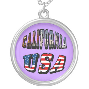 Collier Texte du drapeau de la Californie