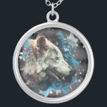 Collier *~* Totem de loup Blue Abstrait Polyester Boho Rou<br><div class="desc">BIJOUX AVEC INTENTION (R) - Collier de bijoux rehaussé d'énergie rond et plaqués d'or jaune. * Argent rondi plaqué Boho Bohemian Native American Tribal Shaman SILVER PLATED ROUND NECKLACE Totem Artistique et abstrait Wolf. En tant que guérisseur de l'énergie spirituelle à distance professionnelle depuis 2001, j'ai appris, développé et utilisé...</div>