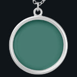 Collier Vert bleu (roue couleur) Vert profond de la mer<br><div class="desc">Vert bleu (roue couleur) Vert profond de la mer</div>