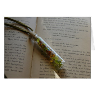 Collier Vial Rempli De Perle