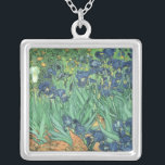 Collier Vincent van Gogh | Irises, 1889<br><div class="desc">Irises,  1889 | par Vincent van Gogh | Lieu de l'art : J. Paul Getty Museum,  Los Angeles,  États-Unis | Artiste néerlandais | Numéro de collection d'images : BAL40070</div>