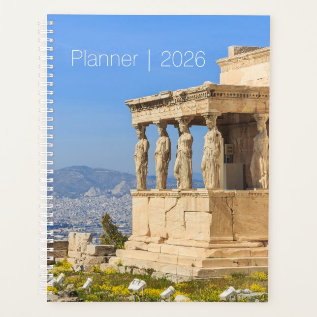 Colline de l'Acropole Athènes Grèce 2026 Année Voy (Devant)