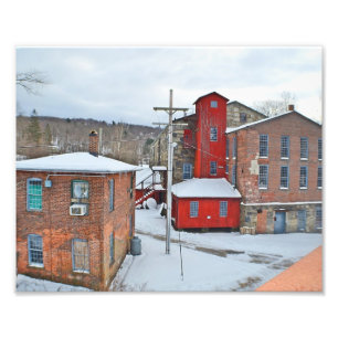 Collinsville Factory Building Photo Print