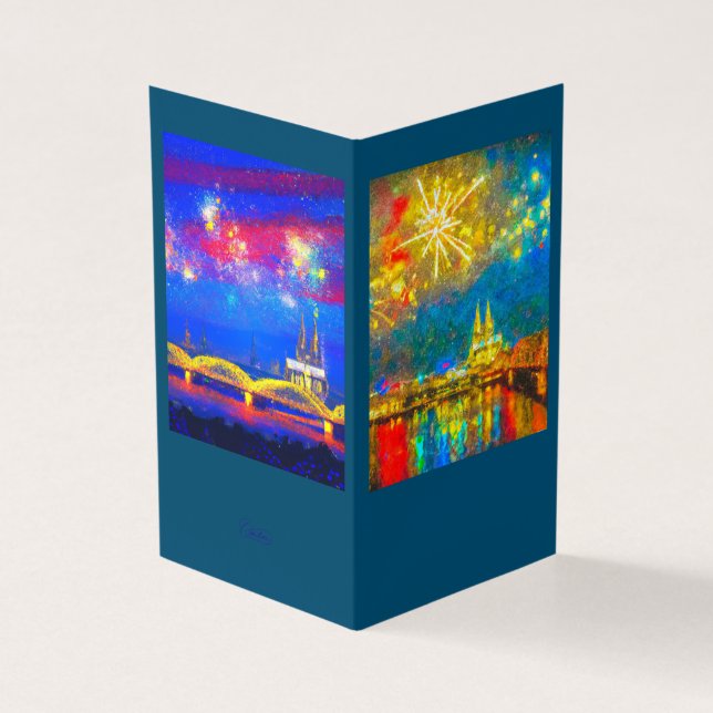 Cologne fireworks (Outside)