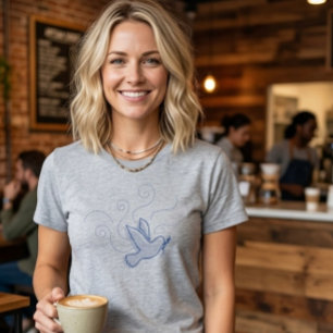 Colombe de la Paix. Paix. T-Shirt
