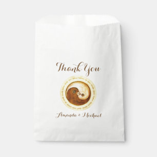 Colombe Harmomy de YinYang d'or de SACS de FAVEUR
