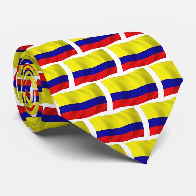 Colombie cravate drapeau (Roulé)