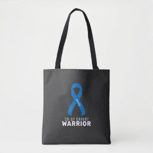 Colon Cancer Ribbon Sac fourre-tout noir