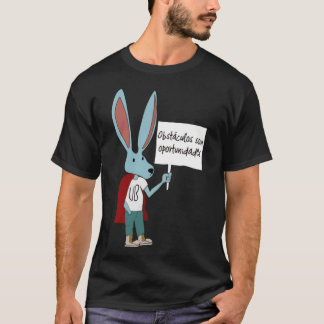 Colonel Rick Drapeau Super Rabbit T-shirt classiqu