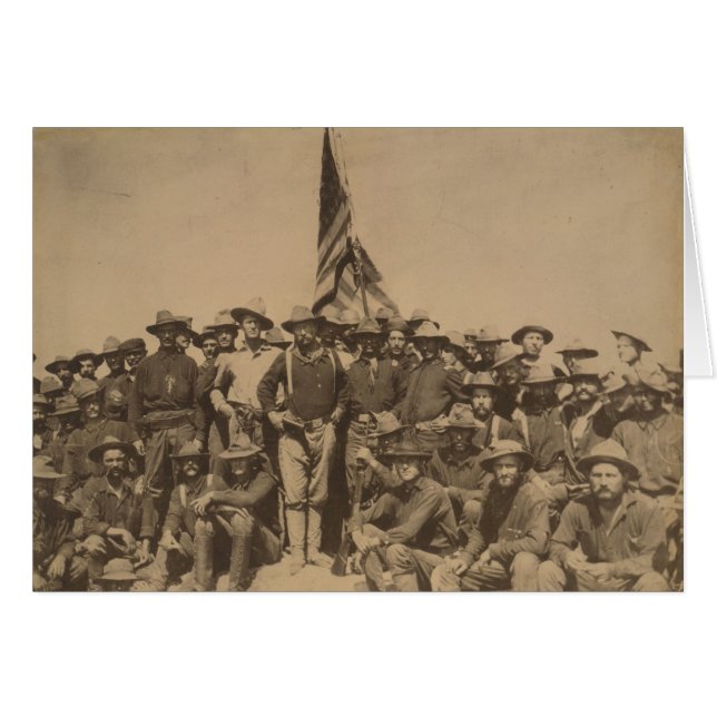 Colonel Roosevelt et son Rough Riders (Devant horizontal)