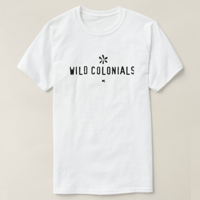 Coloniaux sauvages ・ Ce n'est pas un T-shirt de vi (Design devant)