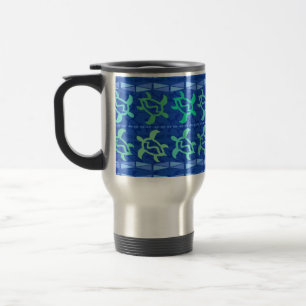 Colonne des tasses de voyage de tortues