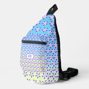 Colonne Sling sac bleu et jaune