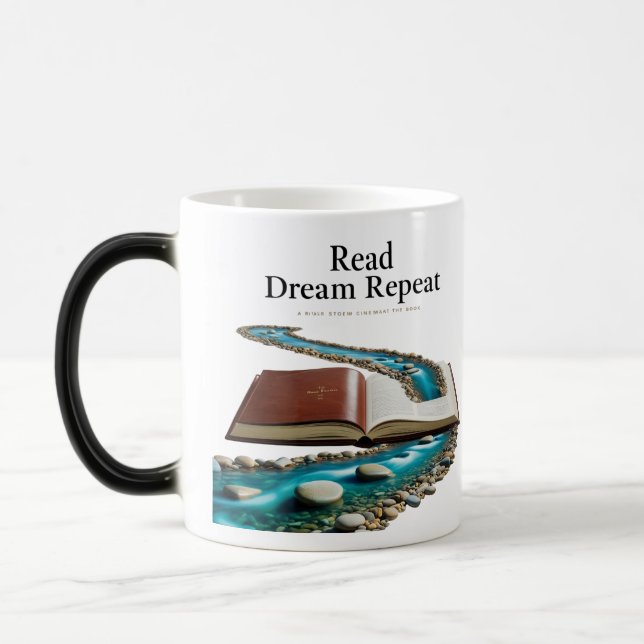 Color Changing Mug - Magic Heat Sensitive Book (Gauche)