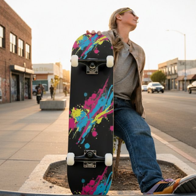 Color Splash Professional Skateboard (Créateur téléchargé)